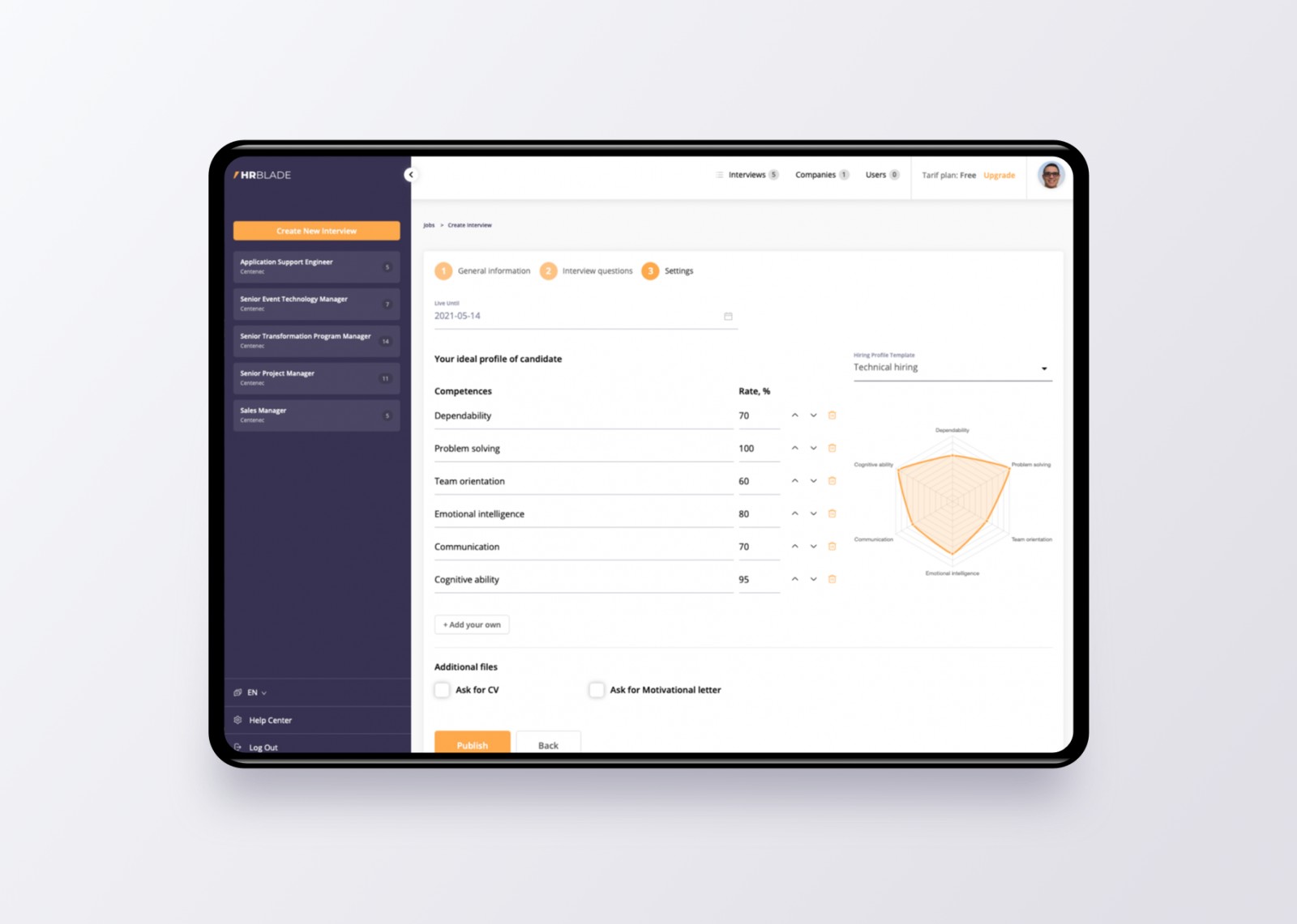 HRBLADE screenshot 3