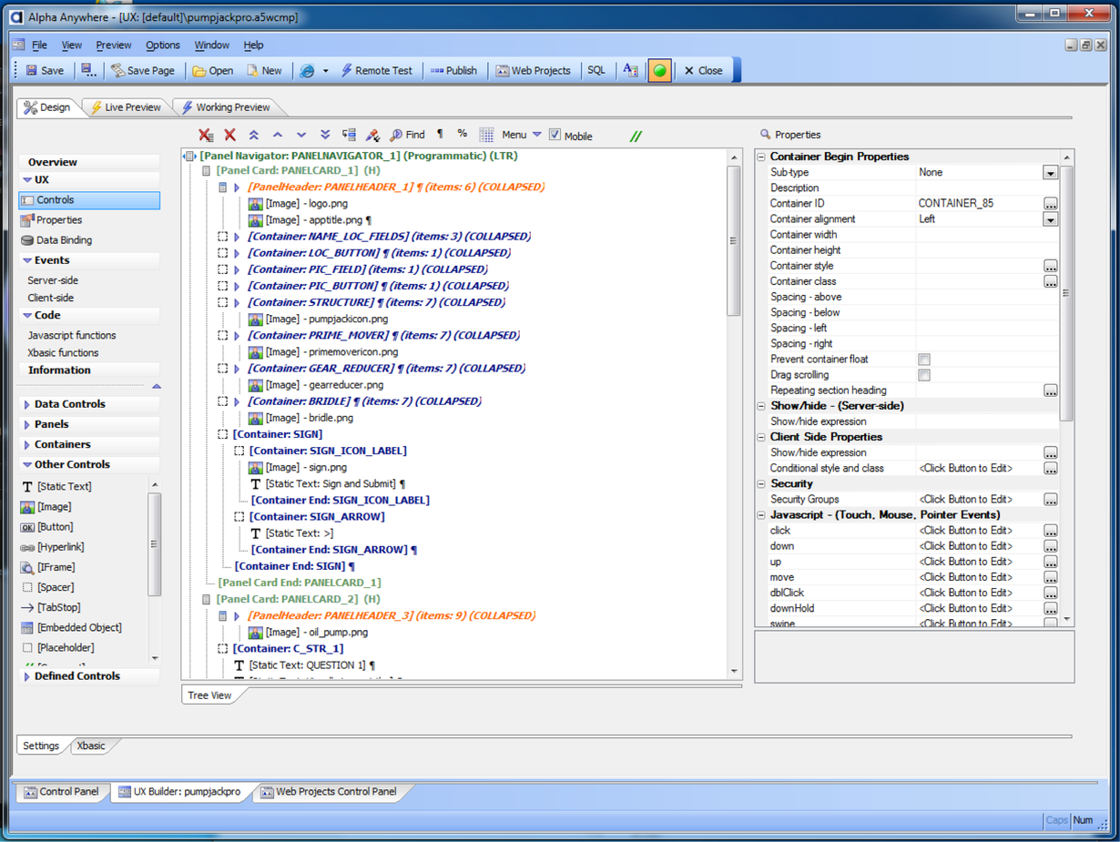 Alpha Anywhere screenshot 1