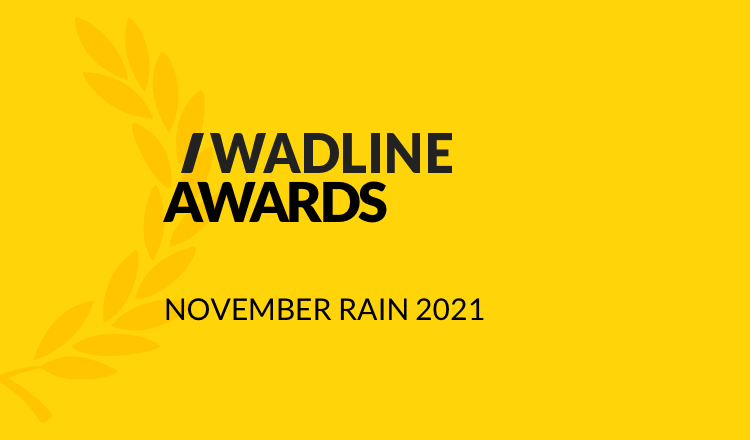 Результаты WADLINE November Rain Awards 2021!