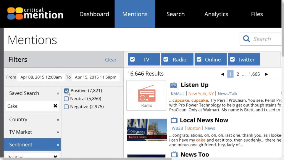 Critical Mention screenshot 1
