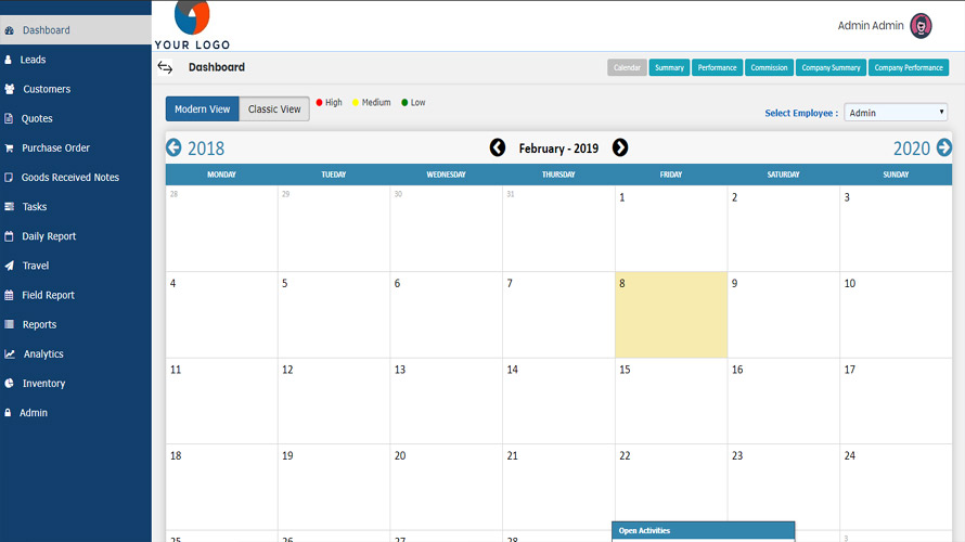 Intellistant CRM screenshot 2