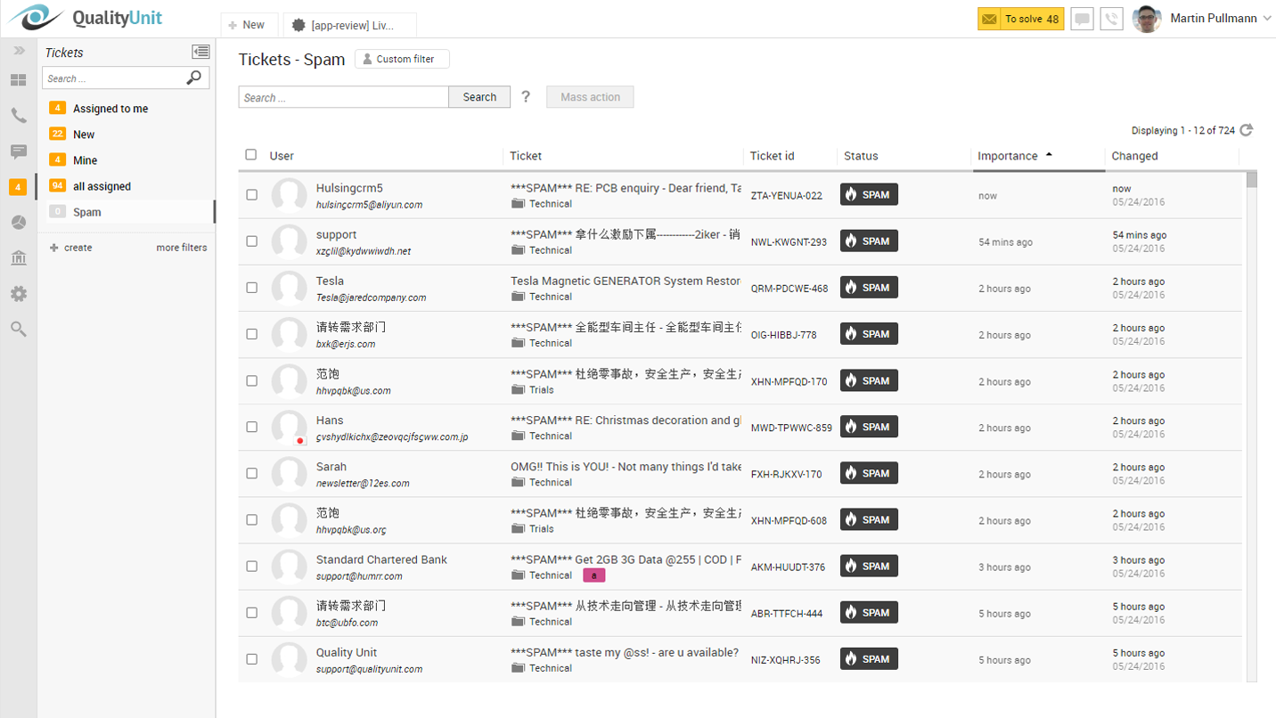 LiveAgent screenshot 1