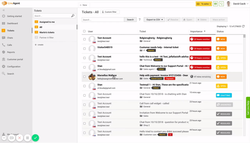 LiveAgent screenshot 3