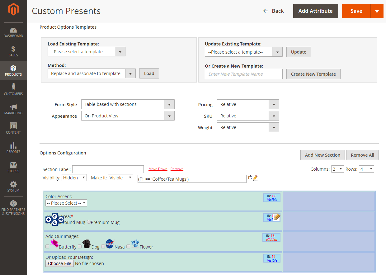 Magento screenshot 4