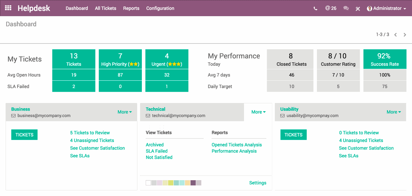 Odoo screenshot 1