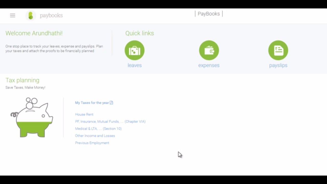 Paybooks screenshot 2