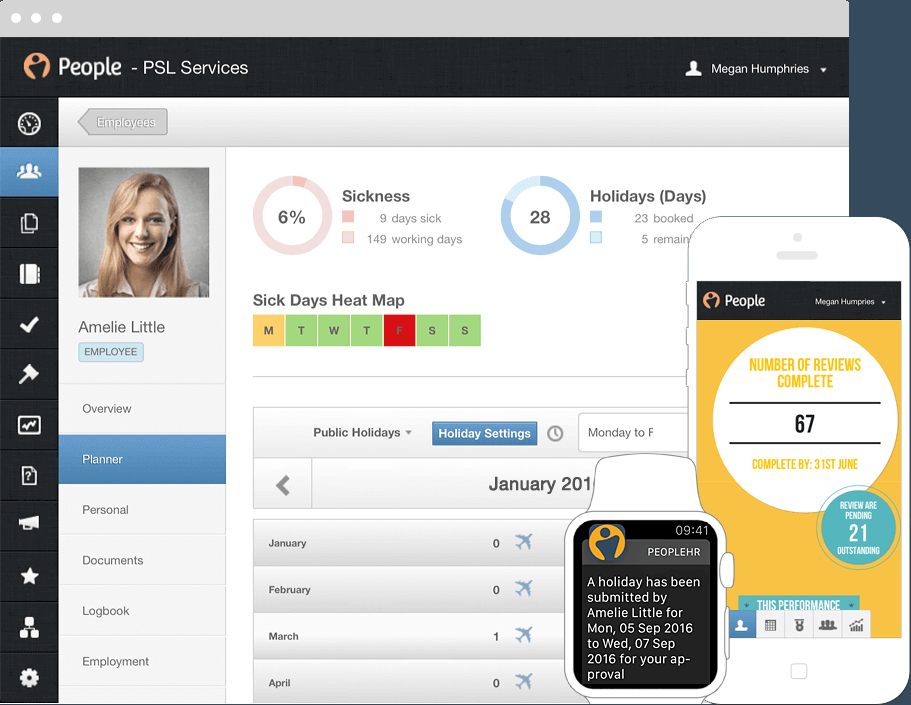 PeopleHR screenshot 1