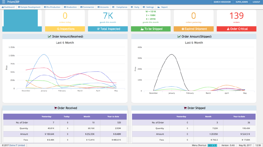 PrismERP screenshot 4