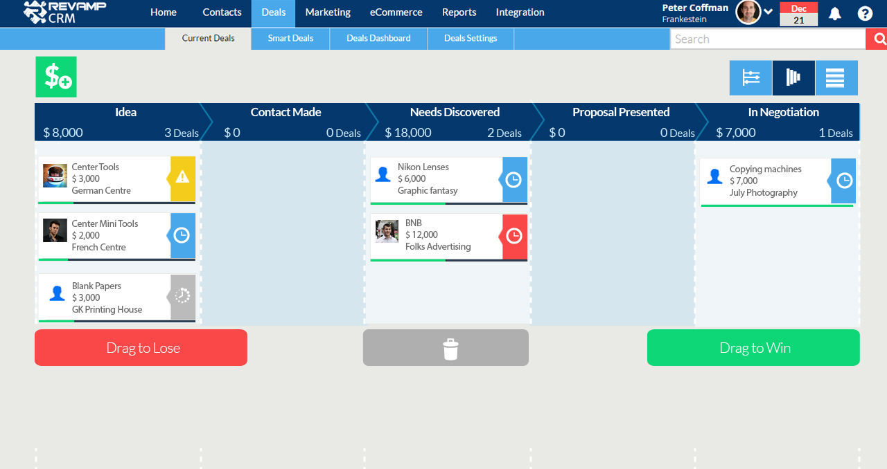 Revamp CRM screenshot 2