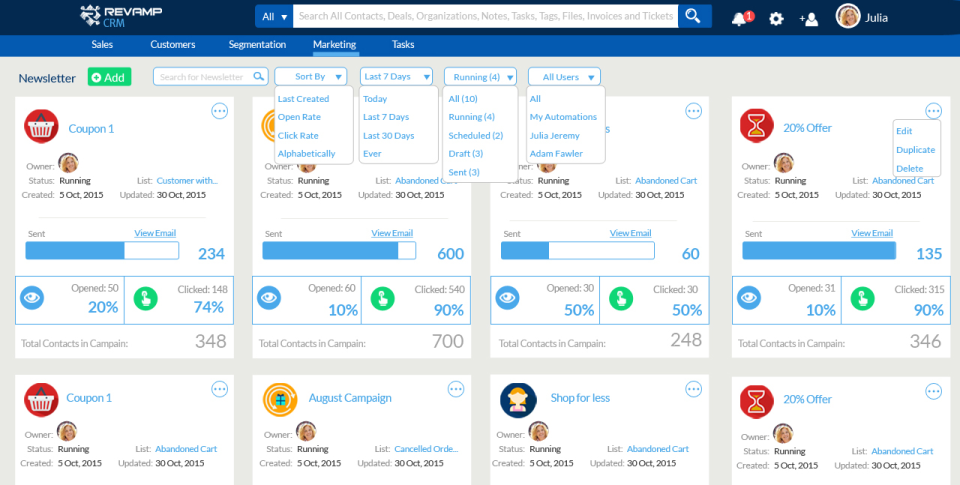 Revamp CRM screenshot 4