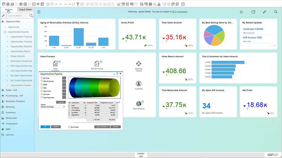 SAP ERP screenshot 3