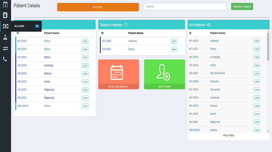 Sanela HMS screenshot 2
