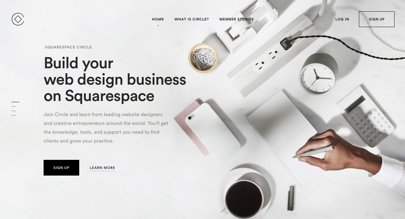 Squarespace screenshot 1