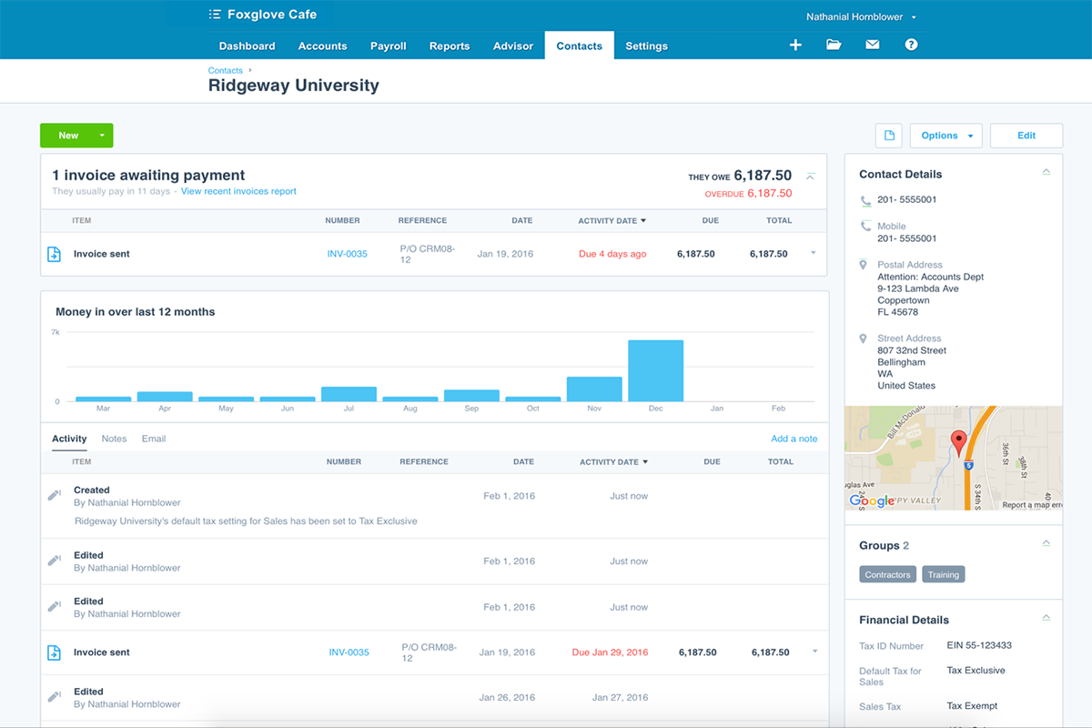 Xero screenshot 3
