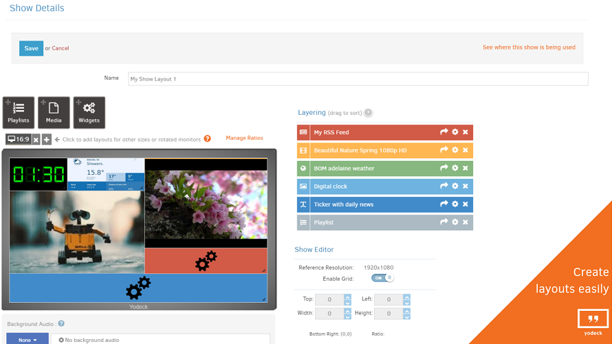 Yodeck screenshot 2