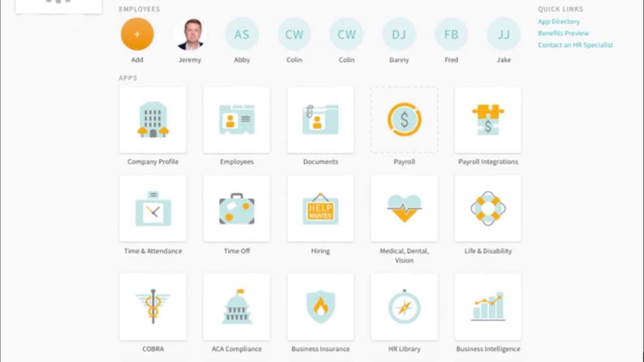 Zenefits screenshot 1