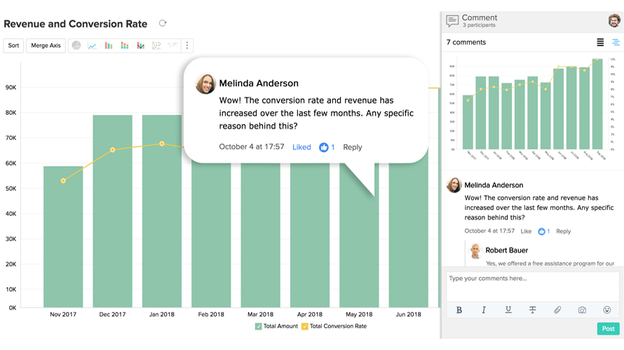 Zoho Analytics screenshot 2