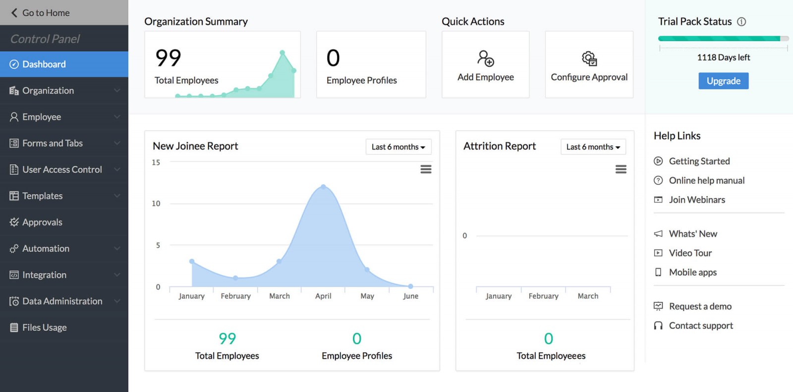 Zoho People screenshot 3