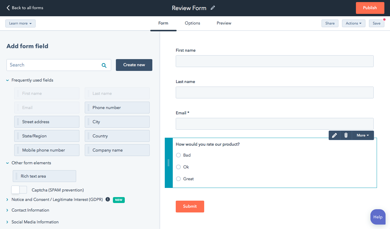 HubSpot CRM screenshot 4
