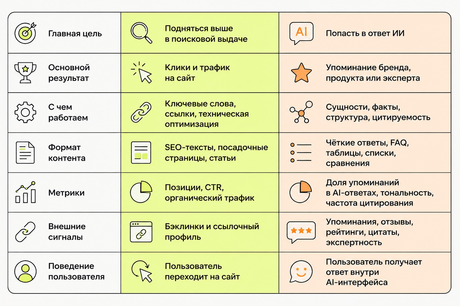 Отличия GEO от SOE