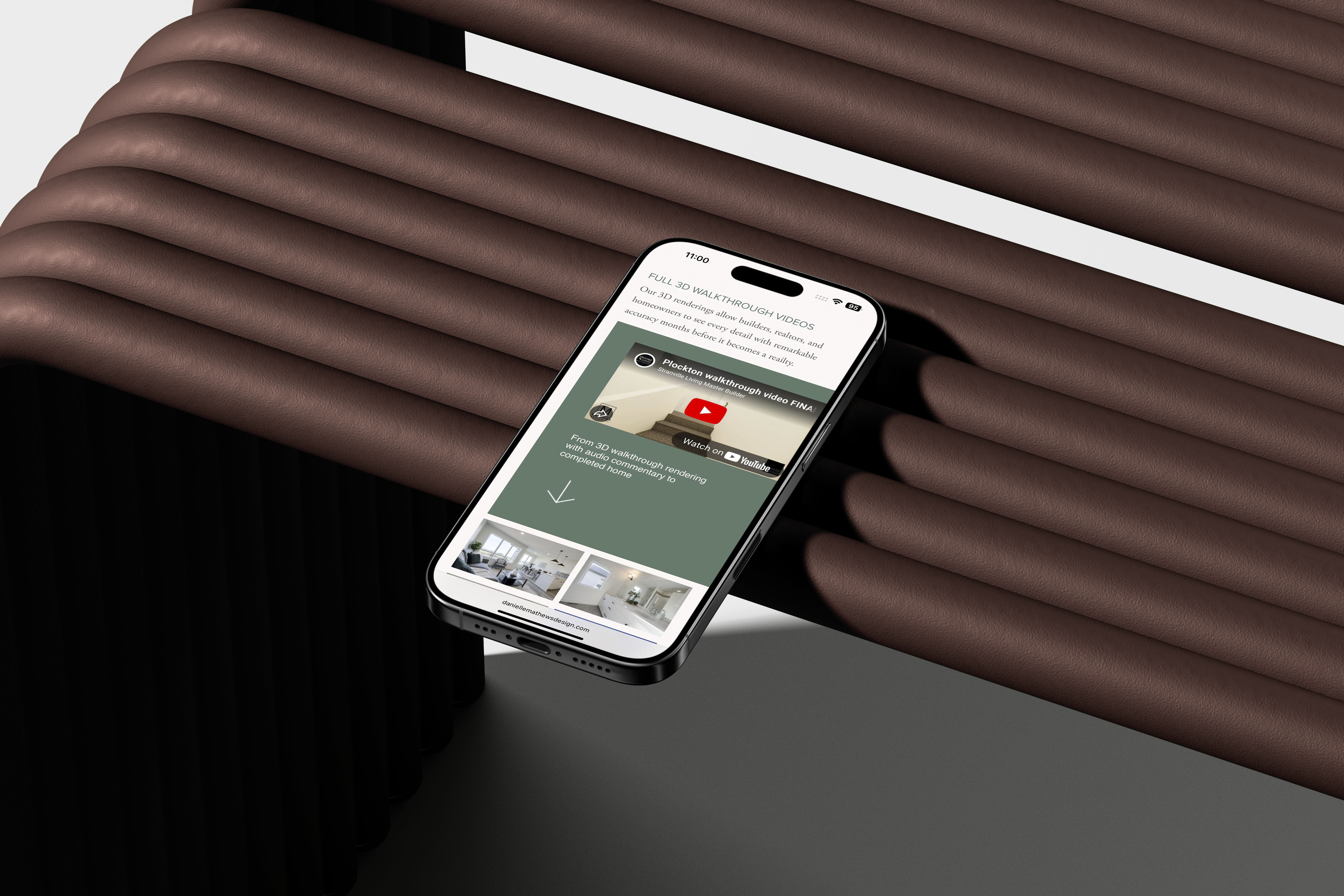 Squarespace website for interior designer and home stager